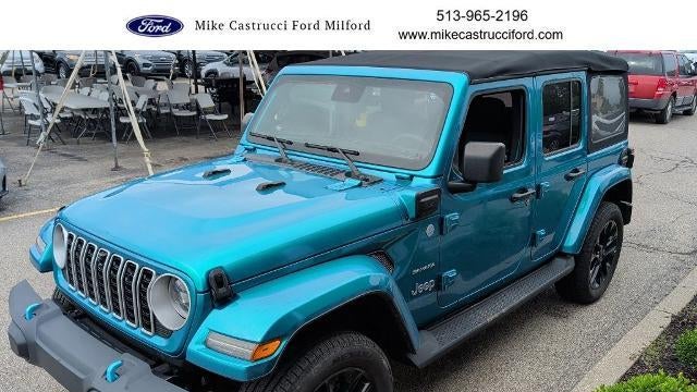 Preowned 2024 Jeep Wrangler Sahara 4xe for Sale