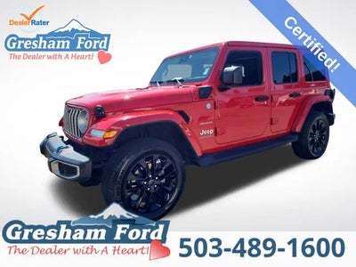 2024 Jeep Wrangler 4X4 Sahara 4XE 4DR SUV