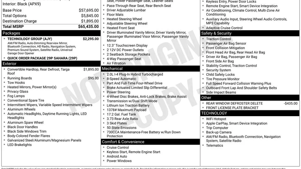 2024 Jeep Wrangler Sahara 4xe