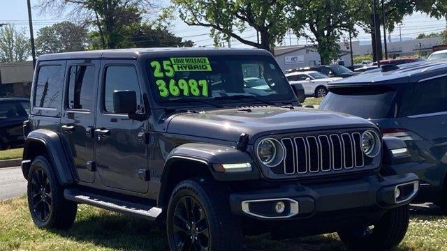 Preowned 2025 Jeep Wrangler Sahara 4xe for Sale