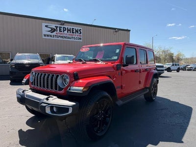 Photo of a 2025 Jeep Wrangler 4X4 Sahara 4XE 4DR SUV for sale