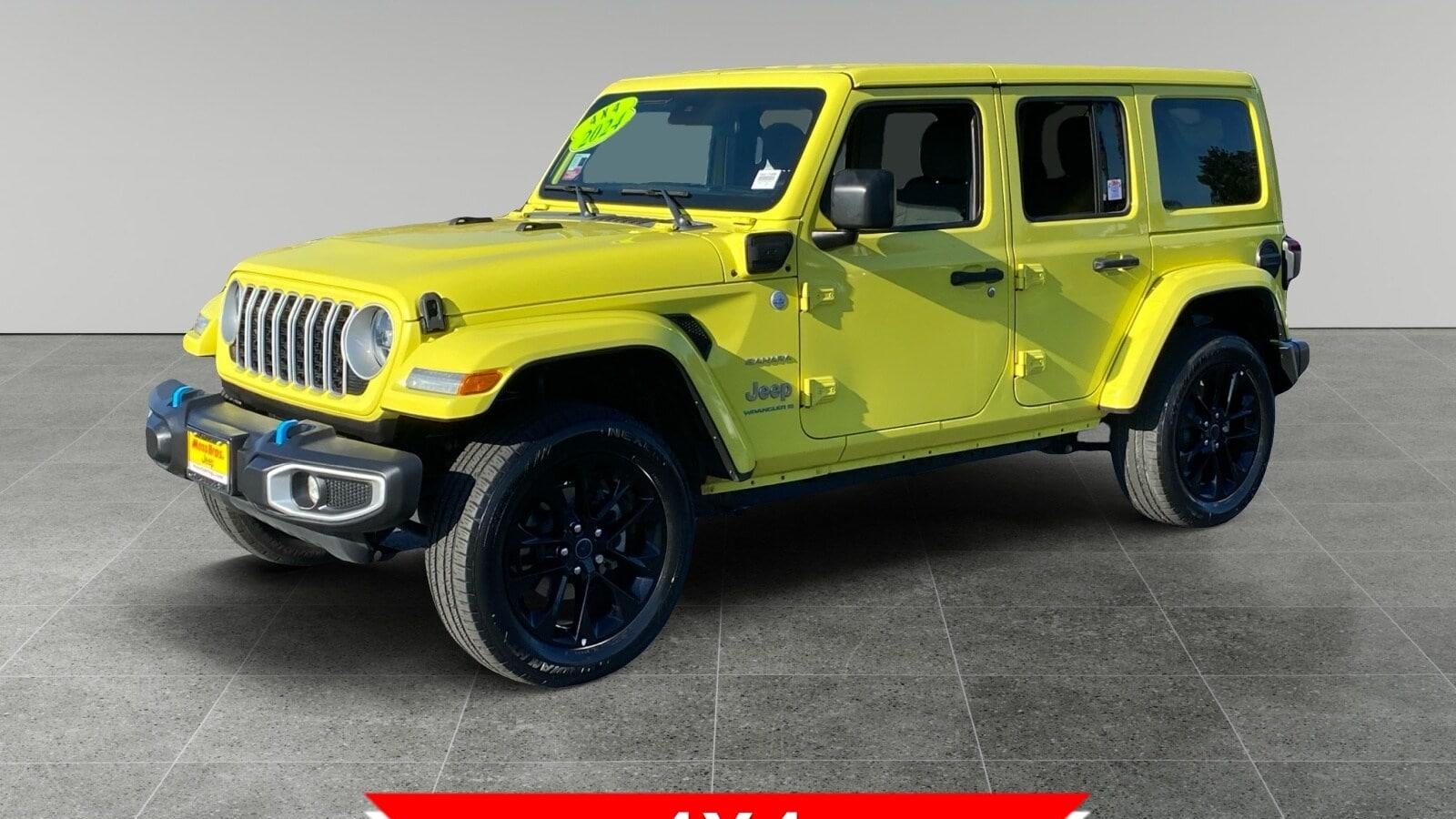 Preowned 2024 Jeep Wrangler Sahara 4xe for Sale