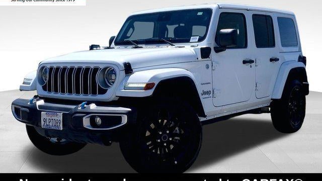 Preowned 2024 Jeep Wrangler Sahara 4xe for Sale