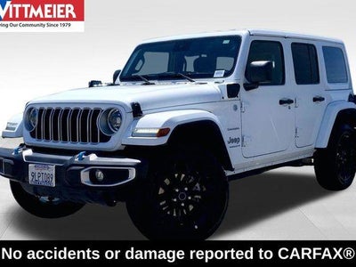 Photo of a 2024 Jeep Wrangler 4X4 Sahara 4XE 4DR SUV for sale