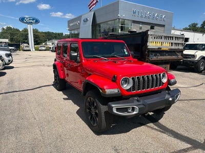 Photo of a 2025 Jeep Wrangler 4X4 Sahara 4XE 4DR SUV for sale