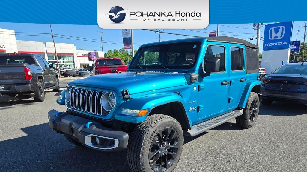 Preowned 2024 Jeep Wrangler Sahara 4xe for Sale