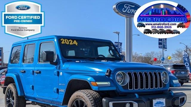 Preowned 2024 Jeep Wrangler Sahara 4xe for Sale