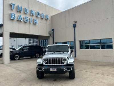 Photo of a 2024 Jeep Wrangler 4X4 Sahara 4XE 4DR SUV for sale