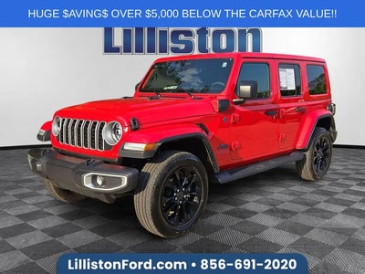 Photo of a 2025 Jeep Wrangler 4X4 Sahara 4XE 4DR SUV for sale