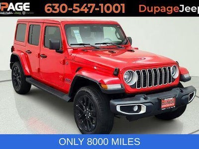 Photo of a 2025 Jeep Wrangler 4X4 Sahara 4XE 4DR SUV for sale