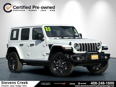 Photo of a 2025 Jeep Wrangler 4X4 Sahara 4XE 4DR SUV for sale