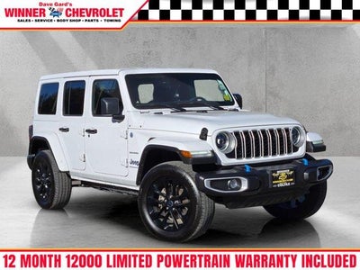 Photo of a 2024 Jeep Wrangler 4X4 Sahara 4XE 4DR SUV for sale