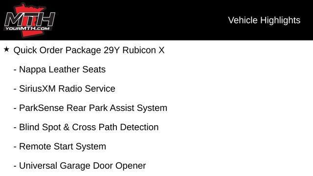 2024 Jeep Wrangler Rubicon X 4xe
