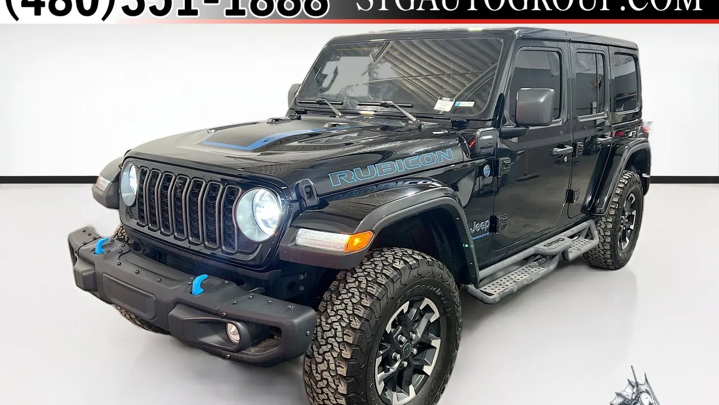 Preowned 2024 Jeep Wrangler Rubicon 4xe for Sale