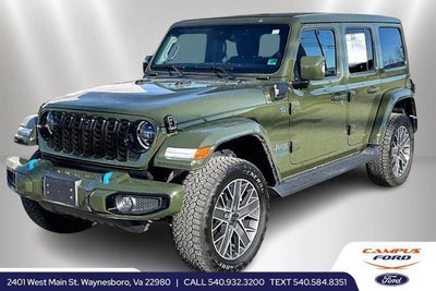 2024 Jeep Wrangler 4X4 High Altitude 4XE 4DR SUV