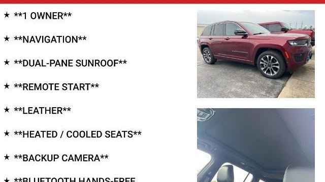 2023 Jeep Grand Cherokee Overland 4xe