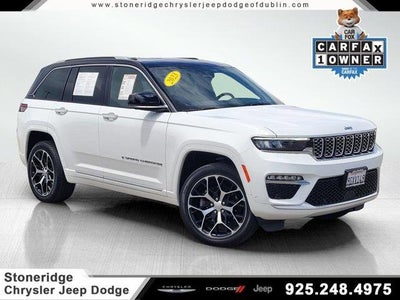 Photo of a 2023 Jeep Grand Cherokee 4X4 Summit 4XE 4DR SUV for sale