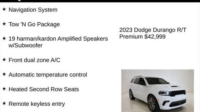 2023 Dodge Durango R/T Premium