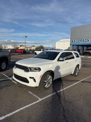 2022 Dodge Durango with White Knuckle Clearcoat Exterior