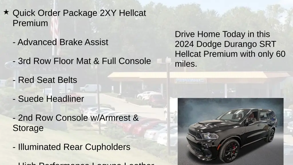 2024 Dodge Durango SRT Hellcat