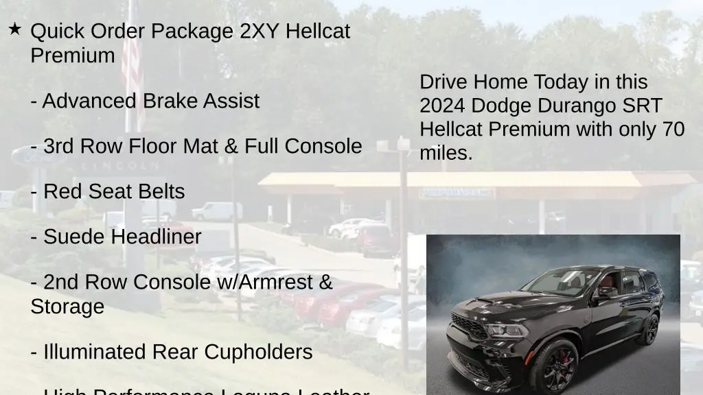 2024 Dodge Durango SRT Hellcat