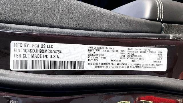 2021 Dodge Durango SRT Hellcat