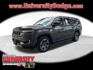 2023 Jeep Wagoneer L with Baltic Gray Metallic Clearcoat Exterior