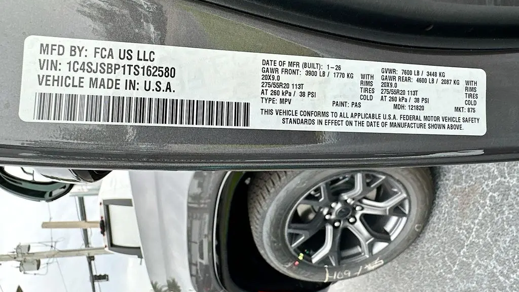 2026 Jeep Grand Wagoneer L Limited Altitude