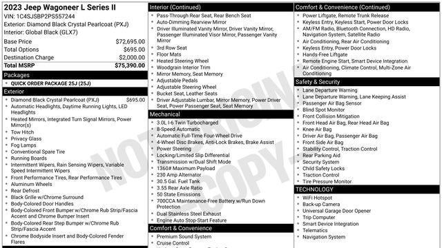 2023 Jeep Wagoneer L Carbide