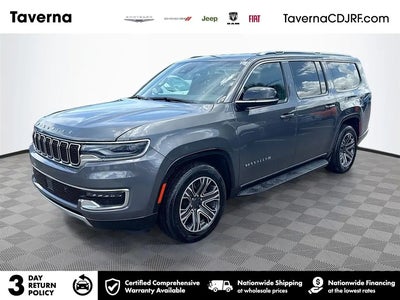 Photo of a 2023 Jeep Wagoneer L 4X4 Carbide 4DR SUV for sale
