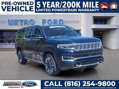 Photo of a 2023 Jeep Grand Wagoneer L 4X4 Series III Obsidian 4DR SUV for sale