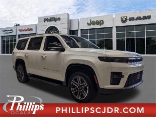 2026 Jeep Grand Wagoneer with Bright White Clearcoat Exterior