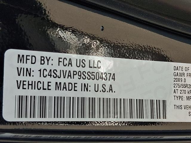 2025 Jeep Wagoneer - $49,519