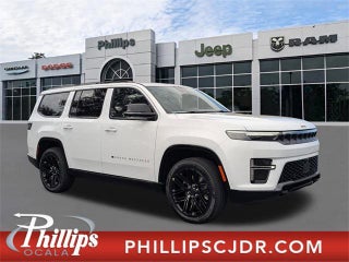 2026 Jeep Grand Wagoneer with Bright White Clearcoat Exterior