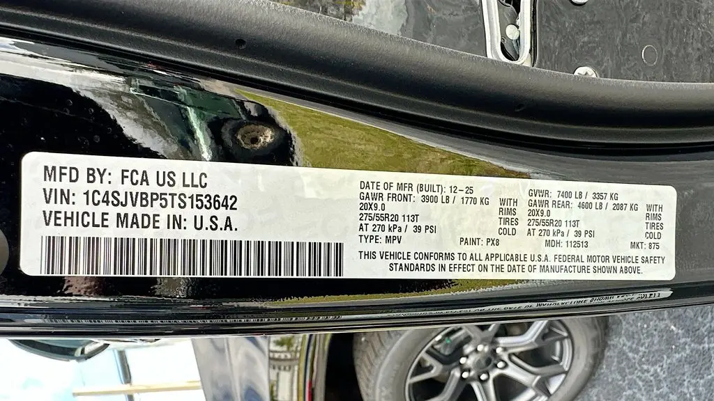 2026 Jeep Grand Wagoneer Limited Altitude
