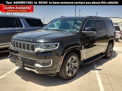 Photo of a 2024 Jeep Wagoneer 4X4 Carbide 4DR SUV for sale