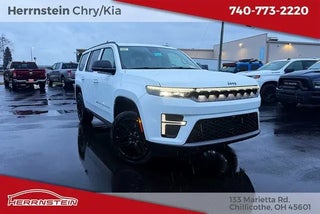 2026 Jeep Grand Wagoneer with Bright White Clearcoat Exterior