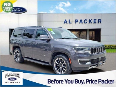 Photo of a 2022 Jeep Wagoneer 4X4 Series II Carbide 4DR SUV for sale