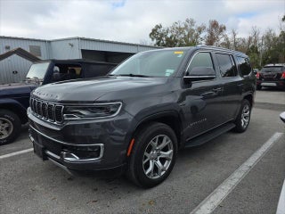 2022 Jeep Wagoneer with Baltic Gray Metallic Clearcoat Exterior