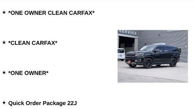 2022 Jeep Wagoneer Series II Carbide
