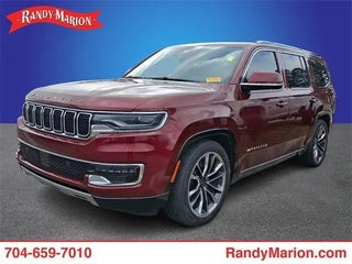 2022 Jeep Wagoneer with Velvet Red Pearlcoat Exterior