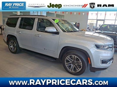 Photo of a 2022 Jeep Wagoneer 4X4 Series III Carbide 4DR SUV for sale