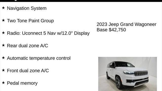 2023 Jeep Grand Wagoneer Base
