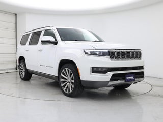 2022 Jeep Grand Wagoneer with Bright White Clearcoat Exterior