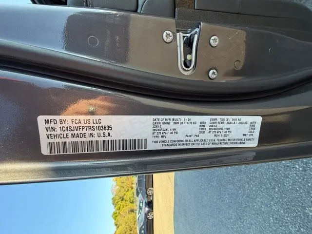 2024 Jeep Grand Wagoneer - $69,995