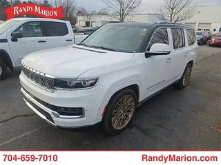 2022 Jeep Grand Wagoneer with Bright White Clearcoat Exterior