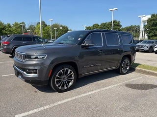 2022 Jeep Grand Wagoneer with Baltic Gray Metallic Clearcoat Exterior