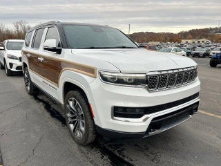 2022 Jeep Grand Wagoneer with Bright White Clearcoat Exterior