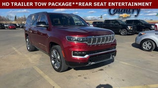 2024 Jeep Grand Wagoneer with Velvet Red Pearlcoat Exterior