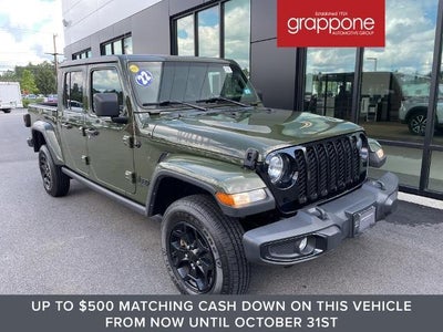 2022 Jeep Gladiator 4X4 Sport 4DR Crew Cab 5.0 FT. SB